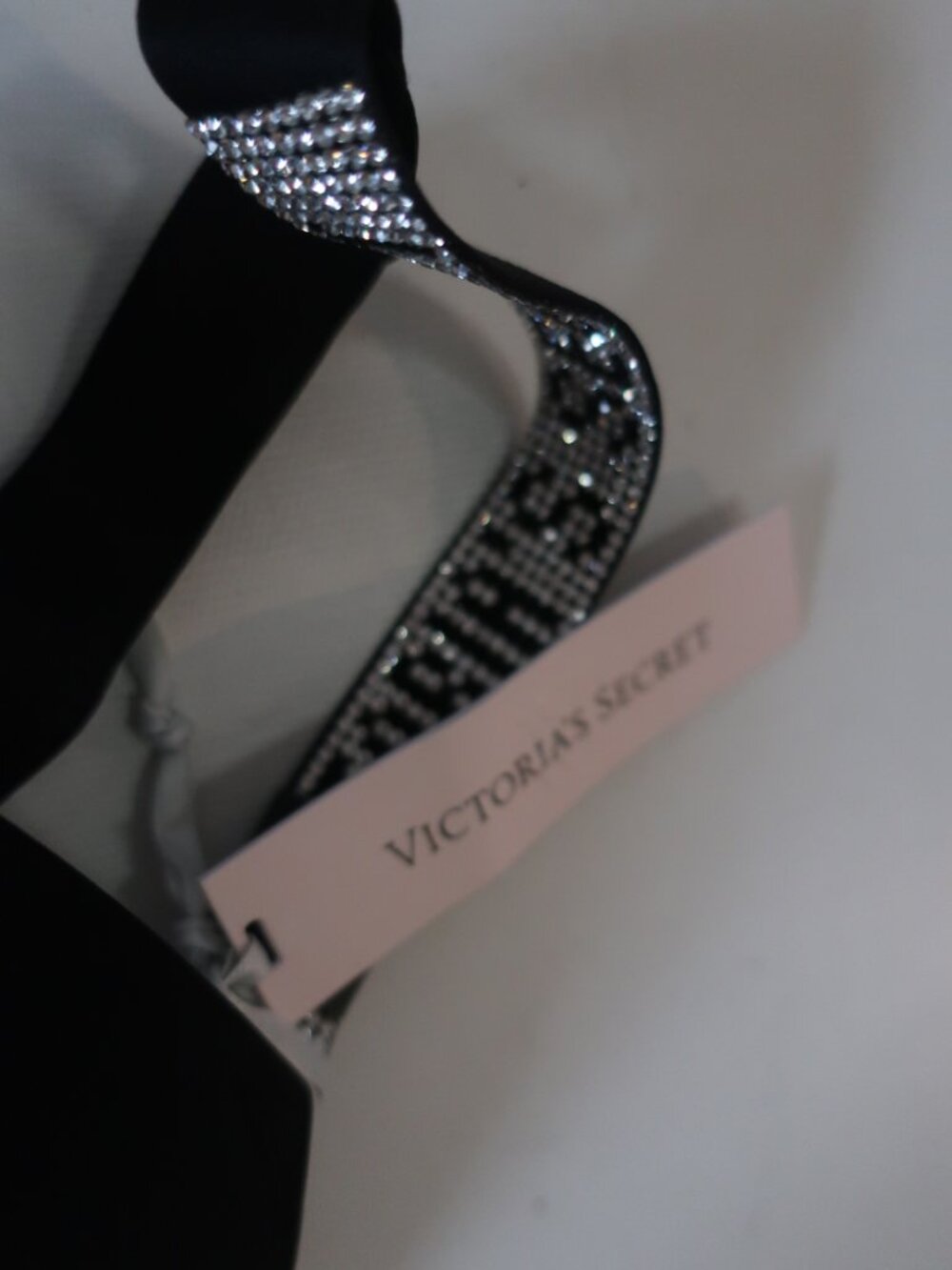 NWT Victoria's Secret Black Lot-2 Bedazzled Very Sexy Underwire Push-Up Bras 40C - Picture 3 of 8